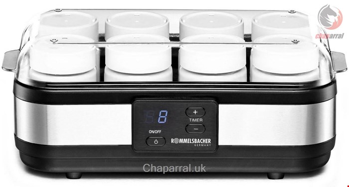 ماست و پنیر ساز روملزباخر آلمان Rommelsbacher Joghurtbereiter JG 40, 8 Portionsbehälter