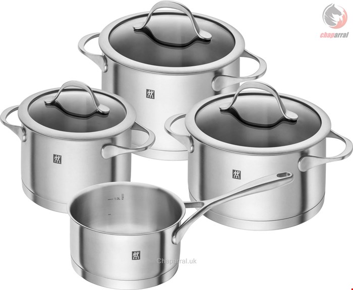 سرویس قابلمه 7 پارچه زولینگ آلمان Zwilling Topf-Set Essence Edelstahl 18/10
