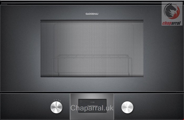 مایکروویو توکار 21 لیتری گگناو Gaggenau BMP 225 100 anthrazit