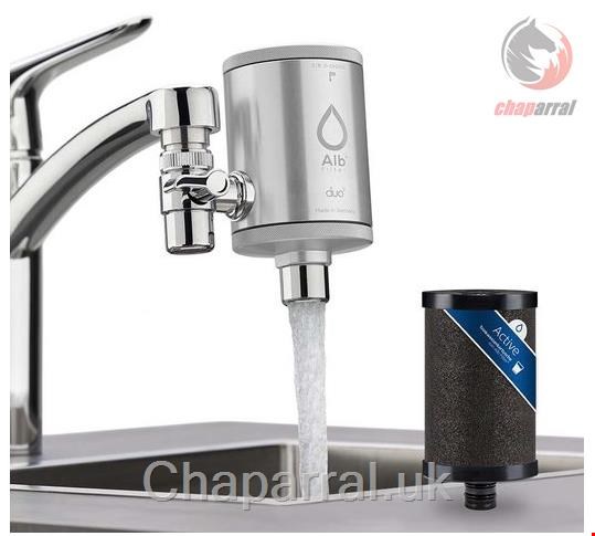سرشیر تصفیه آب الب Alb Filter Wasserfilter Alb Filter Duo Active Trinkwasserfilter für den Wasserhahn