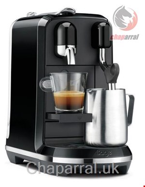 اسپرسو ساز نسپرسو سیج انگلستان Nespresso Kapselmaschine Creatista Uno SNE500 von Sage, Black