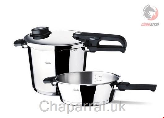 زودپز 2.5 و 6 لیتری فیسلر آلمان Fissler Vitavit Premium Pärchen 6- 2,5 l mit Einsatz