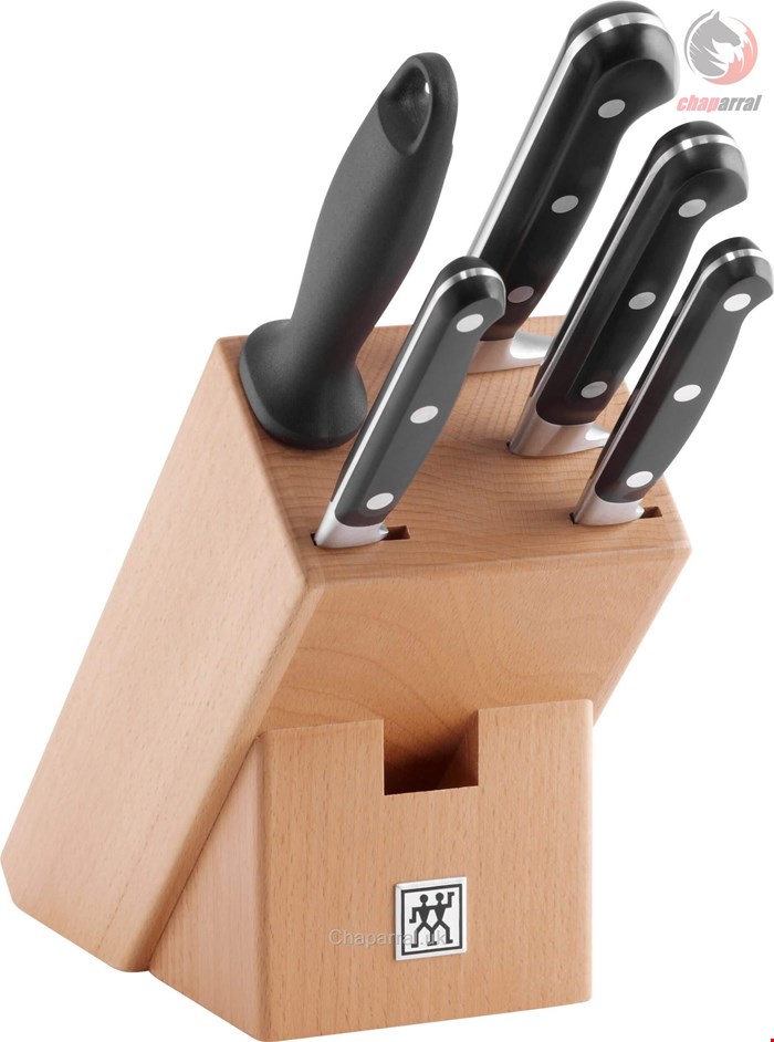 ست چاقو آشپزخانه 6 پارچه زولینگ آلمان Zwilling S Messerblock 6tlg Prof S