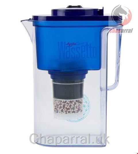 پارچ تصفیه آب 1 لیتری آکالاکوئل AcalaQuell Wasserfilter Kannenfilter Wassetto dunkelblau