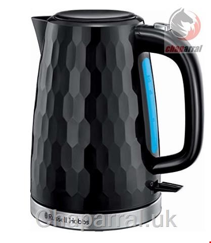 کتری برقی راسل هابز انگلستان Russell Hobbs Wasserkocher Honeycomb schwarz