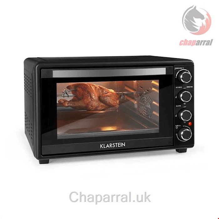 مینی فر 60 لیتری کلارشتاین آلمان Klarstein Masterchef 60 Mini-Backofen schawrz