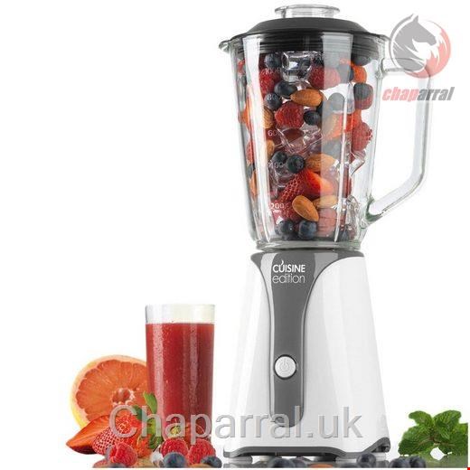 مخلوط کن اسموتی ساز کوییزین ادیشن Cuisine Edition Standmixer 02142, 350 W, 1 Liter Glaskrug, 4 Edelstahlklingen, S09260Q8P2