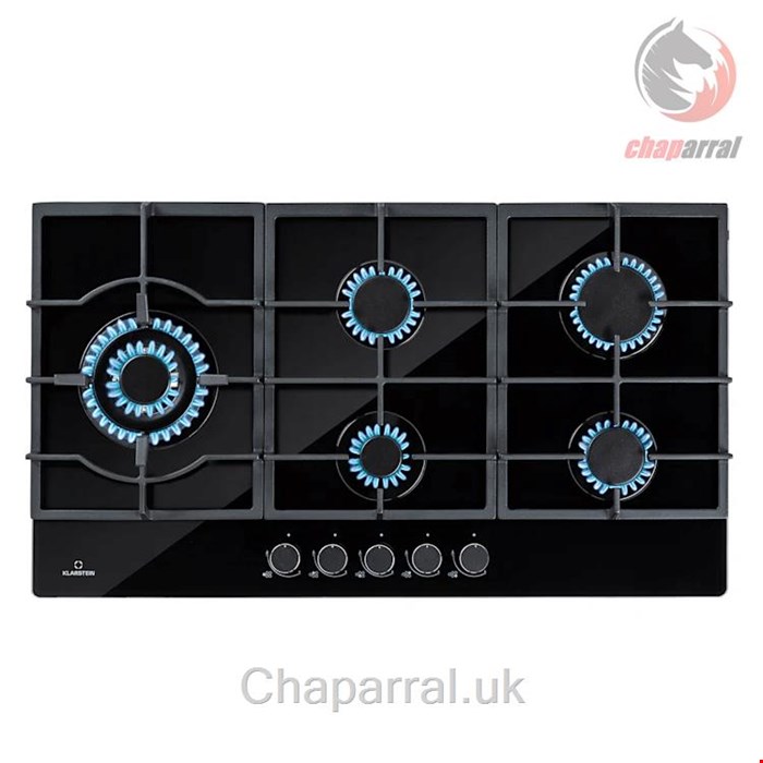اجاق گاز 5 شعله توکار کلارشتاین آلمان Klarstein Ignito Chef Edition Gaskochfeld