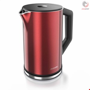 کتری برقی آرندو آلمان Arendo Wasserkocher- 1-5 l- 2200 W- Edelstahl Wasserkocher c