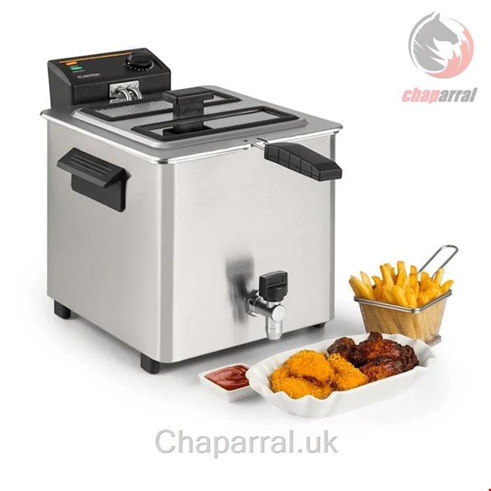سرخ کن 8 لیتری کلارشتاین آلمان Klarstein Family Fry Fritteuse Silber 