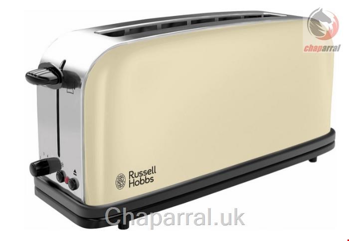 توستر راسل هابز انگلستان Russell Hobbs Colours Langschlitz-Toaster classic cream 21395-56
