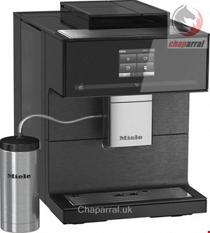 قهوه و اسپرسو ساز میله آلمان Miele Kaffeevollautomat CM7750 Obsidianschwarz Appfähigkeit