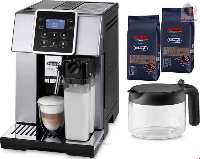 اسپرسو ساز دلونگی ایتالیا De'Longhi Kaffeevollautomat ESAM 428.80.SB PERFECTA EVO