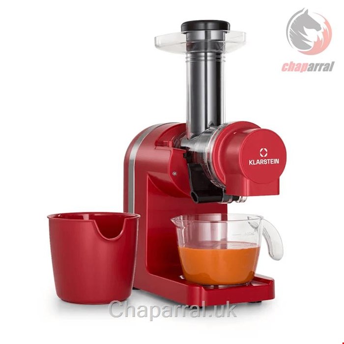 آبمیوه گیری کلارشتاین آلمان Klarstein Bella Elegance Saftpresse Entsafter 200 watt Rot 