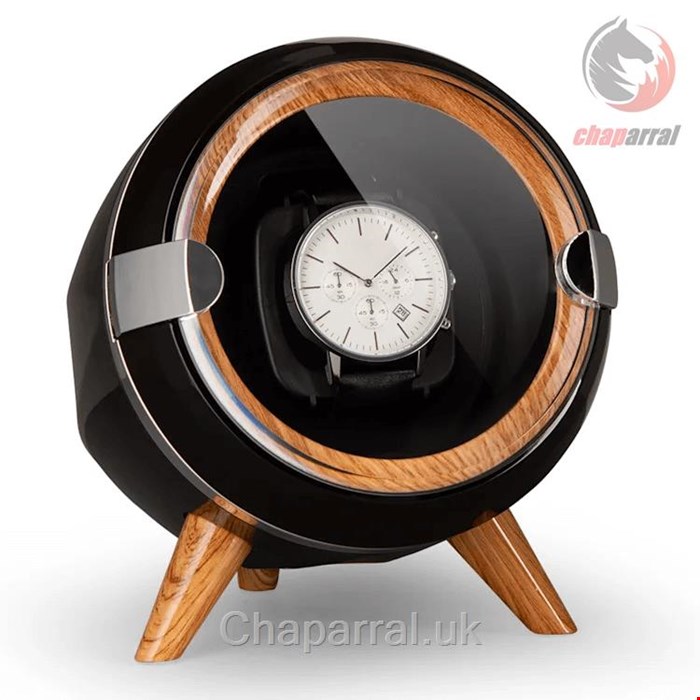 جعبه ساعت مچی و نگهدارنده شارژ اتوماتیک کلارشتاین آلمان Klarstein Sindelfingen Uhrenbeweger Schwarz