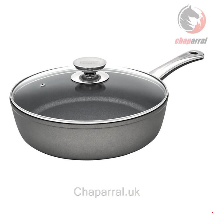 ماهیتابه 1 پارچه برندس آلمان berndes Schmorpfanne mit Glasdeckel 28 cm