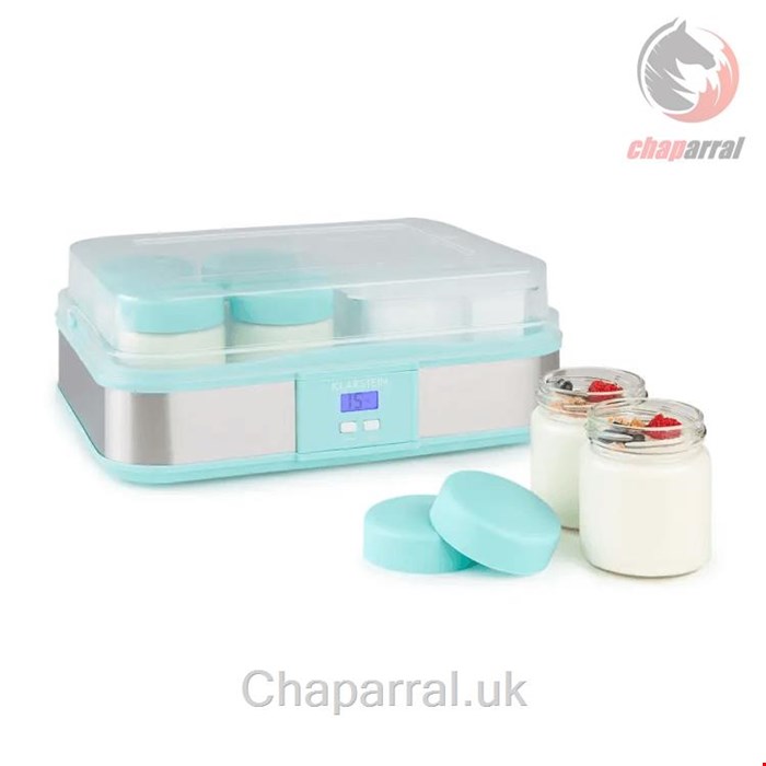 ماست ساز کلارشتاین آلمان Klarstein Gaia Greek Joghurt-Maker Joghurtbereiter Pastellblau