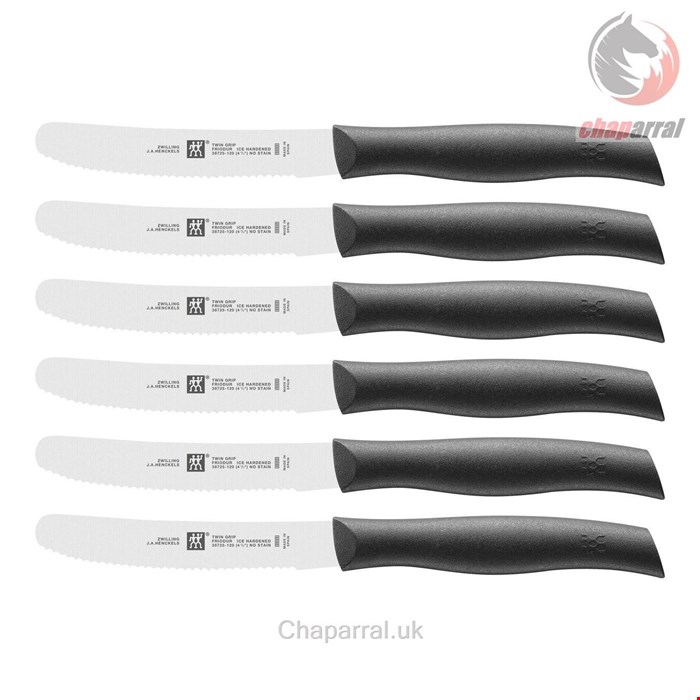 ست چاقو صبحانه ۶ عددی زولینگ آلمان ZWILLING TWIN GRIP FRÜHSTÜCKSMESSERSET 6-TLG