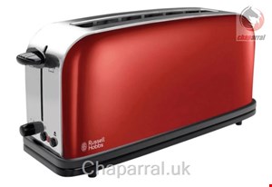 توستر راسل هابز انگلستان Russell Hobbs Colours Langschlitz-Toaster flame red 21391-56
