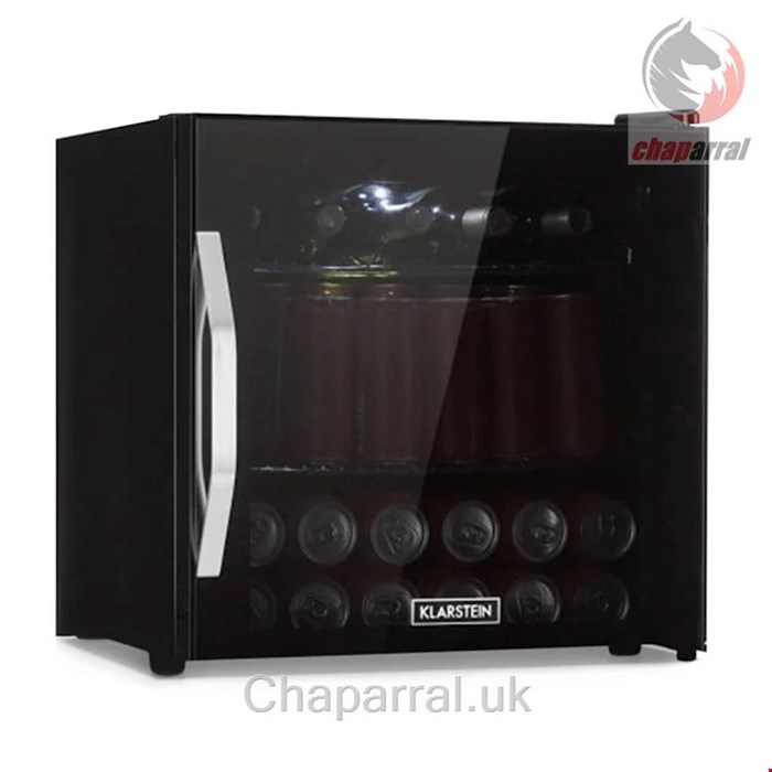 یخچال بطری سرد کن 47 لیتری کلارشتاین آلمان Klarstein Beersafe L Onyx Kühlschrank Getränkekühlschrank 43 dB 47 Ltr