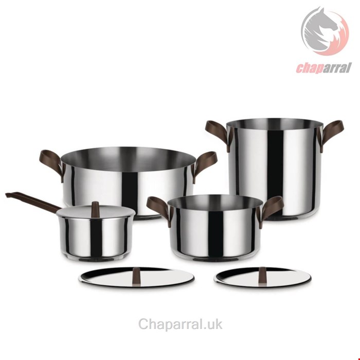 سرویس قابلمه 7 پارچه السی ایتالیا Alessi Edo Topfset 7-teilg -PU100S7