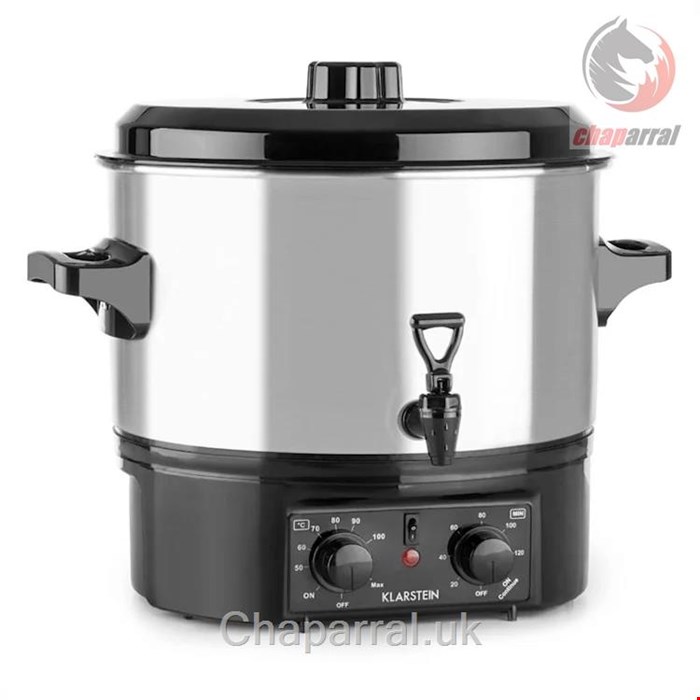فلاسک غذا و نوشیدنی 16 لیتری کلارشتاین آلمان Klarstein Biggie Small Einkochvollautomat Silber 16 Ltr