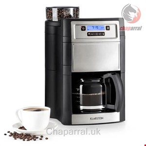 قهوه ساز آسیاب قهوه کلارشتاین آلمان Klarstein Aromatica II Kaffeemaschine 0 25 cm Kaffeemaschine Silber