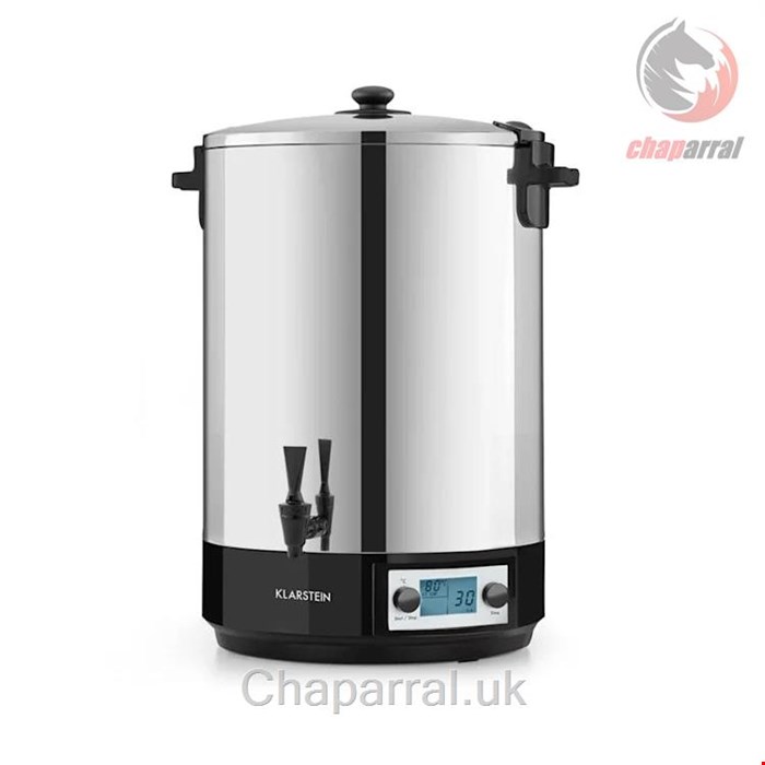 فلاسک غذا و نوشیدنی 40 لیتری کلارشتاین آلمان Klarstein KonfiStar 40 Digital Einkochautomat Getränkespender Silber