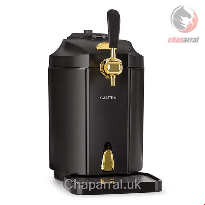 دستگاه یخچالی نوشابه و نوشیدنی ساز 5 لیتری نیمه صنعتی کلارشتاین آلمان Klarstein Skal Bierzapfanlage Bierkühler 5l Schwarz Bierzapfanlage mit CO 5 Ltr
