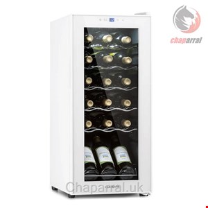 یخچال بطری سرد کن 50 لیتری کلارشتاین آلمان Klarstein Shiraz 18 Slim Uno Weinkühlschrank Weiß 50 Ltr