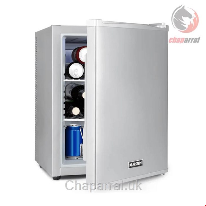 مینی یخچال مینی بار 40 لیتری کلارشتاین آلمان Klarstein Happy Hour Minibar Mini-Kühlschrank Silber 0 dB 37 Ltr 