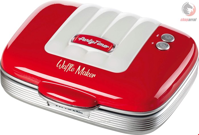 وافل ساز آریته ایتالیا Ariete Waffle Maker Party 1973 red