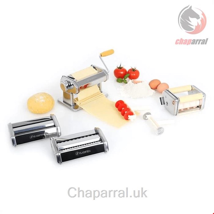 دستگاه پاستا ساز دستی کلارشتاین آلمان Klarstein Siena Argentea Maker Nudelmaschine Silber Nudelmaschine