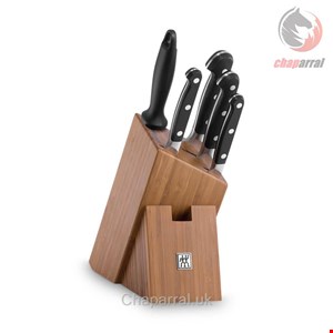 ست چاقو آشپزخانه 6 پارچه زولینگ آلمان Zwilling Messerblock Bambus 6-tlg ZWILLING Pro