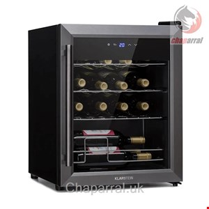 یخچال بطری سرد کن 42 لیتری کلارشتاین آلمان Klarstein Ultimo 16 Uno Weinkühlschrank 16 Schwarz 42 Ltr