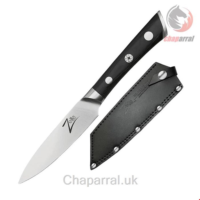 چاقو آشپزخانه 21.9 سانتیمتری کلارشتاین آلمان Klarstein Razor-Edge Serie 4 Schälmesser Messer Schwarz