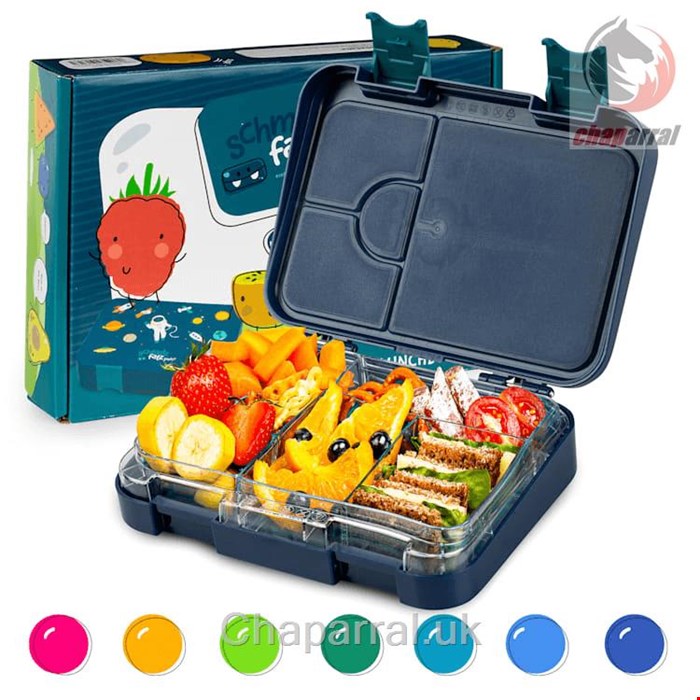 ظرف غذا و اسنک کودک کلارشتاین آلمان Klarstein junior Lunchbox Navy Space