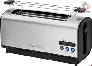 توستر کلترونیک آلمان Clatronic TA 3687 4 Slice Long Slot Toaster