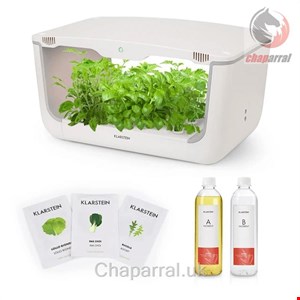 گلدان هوشمند آپارتمانی کلارشتاین آلمان Klarstein GrowIt Farm Starter Kit Salad Garten Weiß