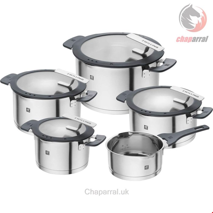 سرویس قابلمه 5 پارچه زولینگ آلمان ZWILLING SIMPLIFY KOCHTOPFSET 5-TLG, EDELSTAHL