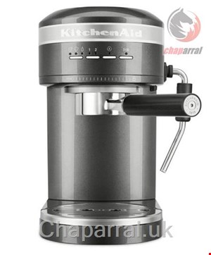 اسپرسو ساز کیچن اید آمریکا KitchenAid Artisan Espressomaschine, Siebträger, halbautomatisch MEDAILLON SILBER