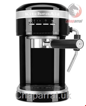 اسپرسو ساز کیچن اید آمریکا KitchenAid Artisan Espressomaschine, Siebträger, halbautomatisch ONYX SCHWARZ