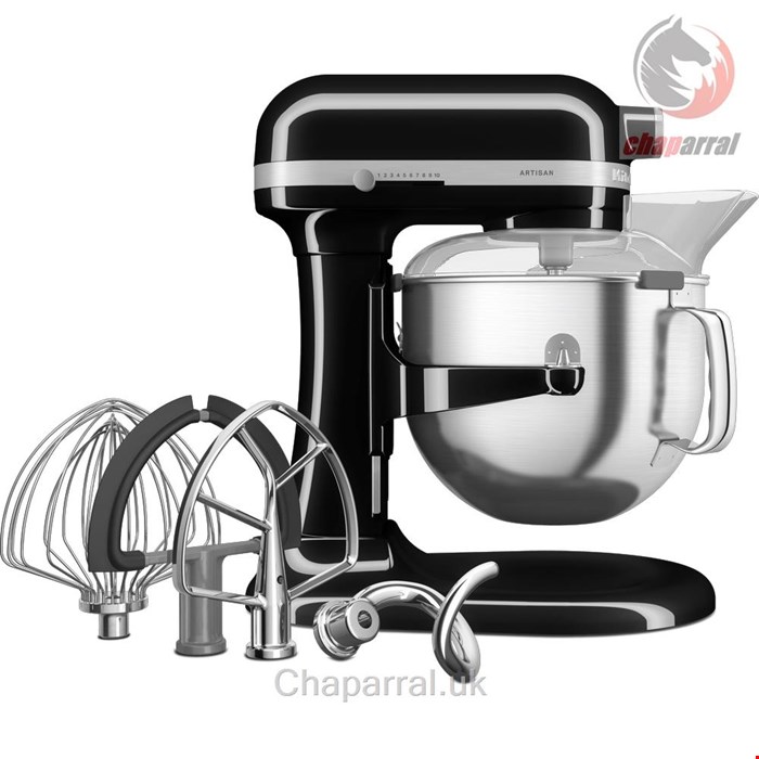 غذا ساز همه کاره کیچن اید آمریکا KitchenAid KÜCHENMASCHINE MIT SCHÜSSELHEBER 6,6L – ARTISAN 5KSM70SHX-Onyx schwarz