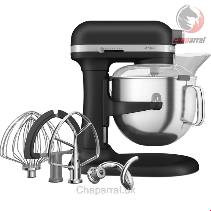 غذا ساز همه کاره کیچن اید آمریکا KitchenAid KÜCHENMASCHINE MIT SCHÜSSELHEBER 6,6L – ARTISAN 5KSM70SHX-schwarz