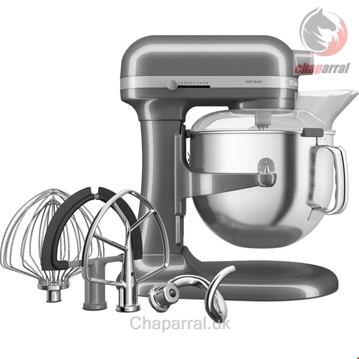 غذا ساز همه کاره کیچن اید آمریکا KitchenAid KÜCHENMASCHINE MIT SCHÜSSELHEBER 6,6L – ARTISAN 5KSM70SHX-Medaillon silber