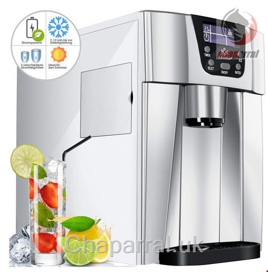 یخ ساز رومیزی کسر Kesser Eiswürfelmaschine 100W Ice Maker 12 kg 24 h Edelstahl