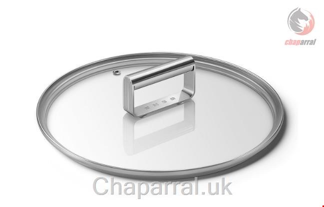 درب قابلمه و ماهیتابه اسمگ ایتالیا Smeg CKFL3001 Glasdeckel 30 cm passend zum Smeg Cookware Sortiment CKFL3001