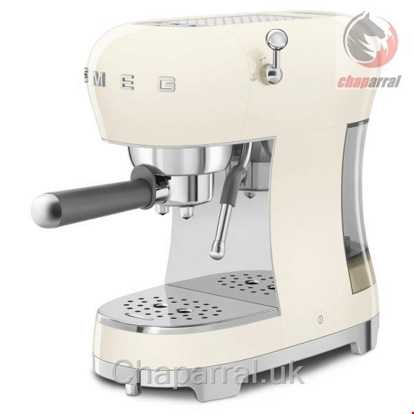 اسپرسو ساز پرتافیلتر دهه 50 اسمگ ایتالیا Smeg ECF02CREU Espressomaschine mit Siebträger im 50er Jahre Retro Design 