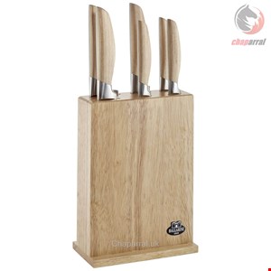 ست چاقو آشپزخانه 7 پارچه بالرینی ایتالیا Ballarini Messerblockset Tevere 7-tlg