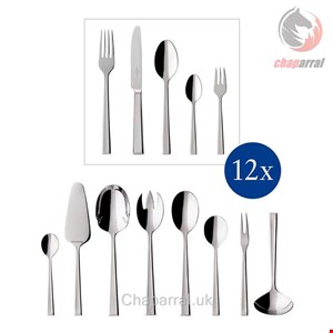 سرویس قاشق چنگال 68 پارچه ویلروی اند باخ آلمان Villeroy- Boch Victor Besteckset 68-teilig
